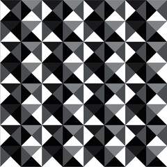 Fototapeta premium Seamless geometric vector pattern