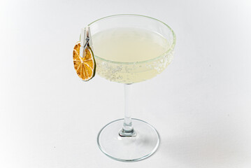 cocktail on the white background