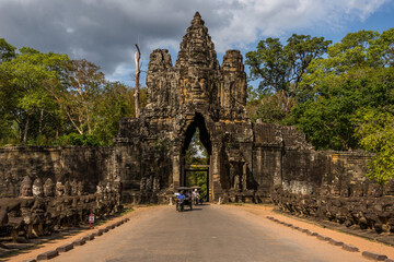 South gate to Angkor Thom