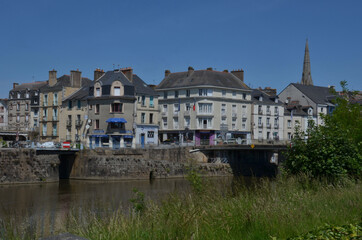 Fototapeta na wymiar Redon, Bretagne, Ille et Vilaine, west of France
