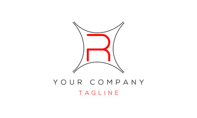Letter R Logo Design, Creative Modern Icon R