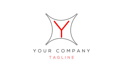 Letter Y Logo Design, Creative Modern Icon Y