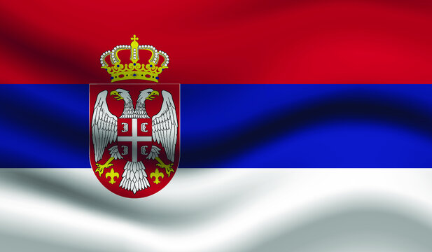 flag of serbia