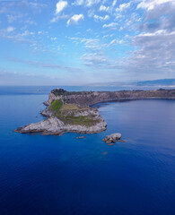 view of Milazzo in Sicily
