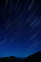 星巡る大和の夜空