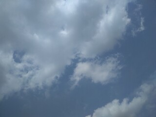 blue sky with clouds