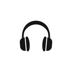 Headphone icon vector design template