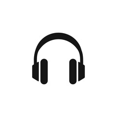 Headphone icon vector design template