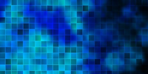 Light BLUE vector template with rectangles.