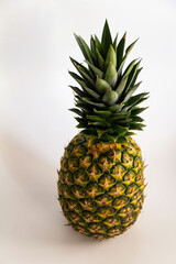 Fototapeta premium pineapple on a white background