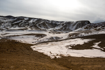 View of Altay mountains