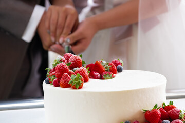 結婚披露宴のクライマックスシーン