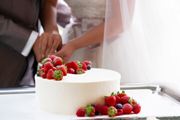 結婚披露宴のクライマックスシーン