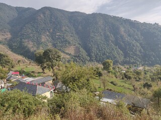 houses in the mountains