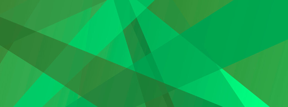 Elegant green modern layers background