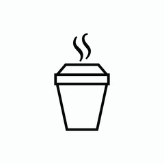 coffee icon vector