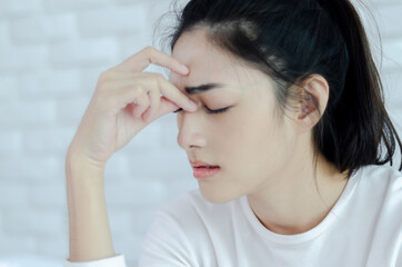 Fototapeta premium Asian women and health care.