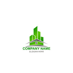 Illustration vector graphic of real estate logo. Real estate logo icon. Fit for real estate company, etc