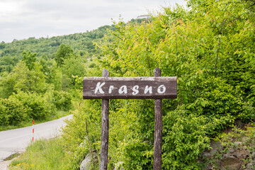KRASNO: Krasno polje is small village in Croatia, situated just below the Northern Velebit National Park