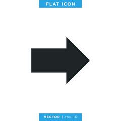 Arrow icon vector design template