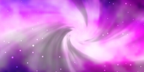 Light Purple vector texture with beautiful stars. Blur decorative design in simple style with stars. Theme for cell phones.