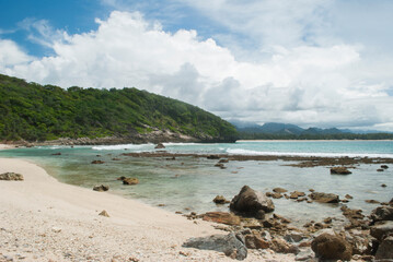 The beauty of Lampuuk Beach, Aceh Besar Regency, Aceh Province