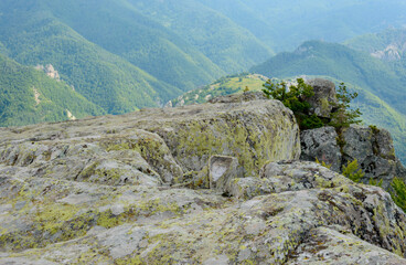 Belintash is a small plateau in the Rhodope Mountains in Bulgaria bearing traces of human activity. 