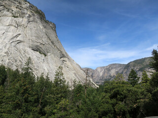 Fototapeta na wymiar Yosemite National Park California USA, September 2019