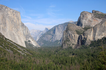 Fototapeta na wymiar Yosemite National Park California USA, September 2019