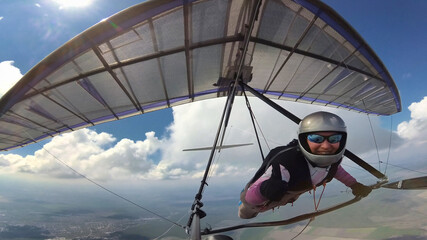 High five in the sky.