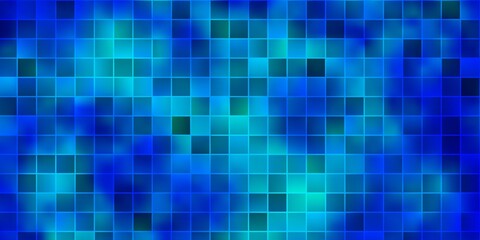 Light BLUE vector background in polygonal style.
