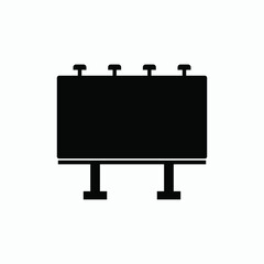 billboard icon vector