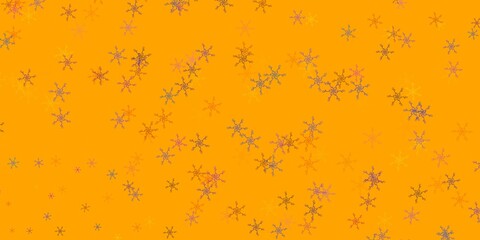 Light Blue, Red vector background with bent lines.