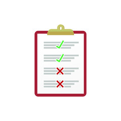 clipboard with checklist