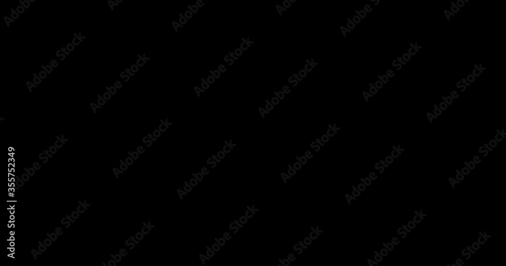 Canvas Prints close up cg explosions and blasts. visual fx element. luma channel. isolated black background. easy 