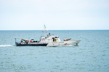Boat of the Georgian Coast Guard, Black Sea