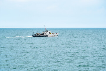 Naklejka na ściany i meble Boat of the Georgian Coast Guard, Black Sea