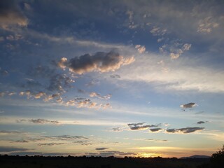 airplane in the sky