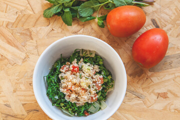 rice with vegetables