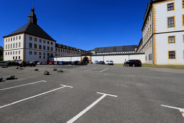 Castle, Castle Friedenstein, Art collection, Duke, Schlossplatz, Gotha, Thuringia, Germany, Europe