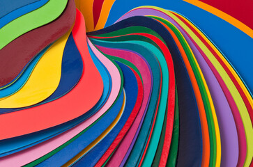 abstract background with colorful stripes