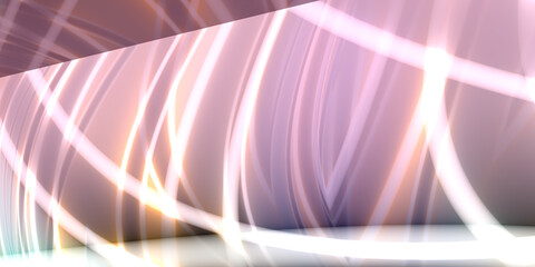 Geometric abstract colorful beauty background, creative wallpaper, 3D illustration, 3D rendering