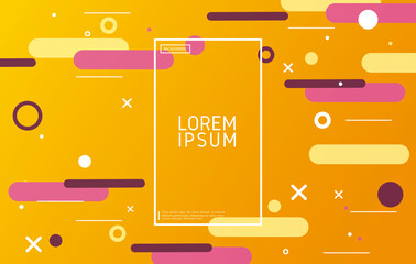 Obraz premium Minimalistic pattern, background