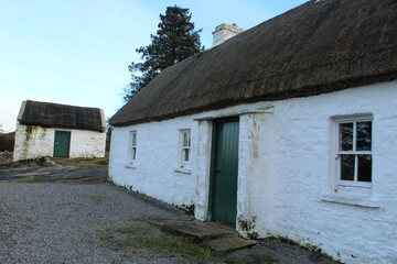 Fototapeta na wymiar Birthplace and childhood home of Sean Mac Diarmada, Irish revoluntionary, at Corranmore, Kiltyclogher, County Leitrim, Ireland