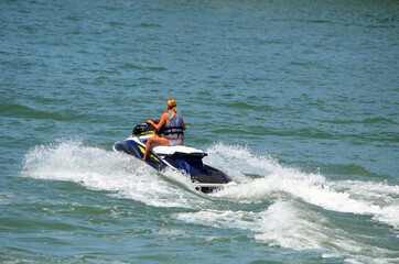 jet ski action