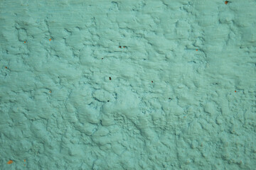 Wall with dark green water color