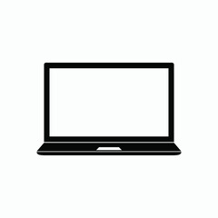 laptop icon vector