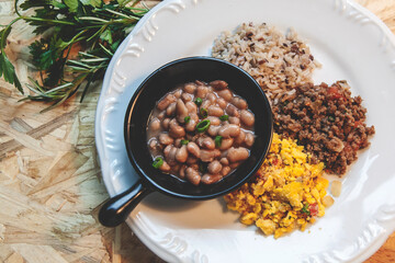 rice and beans