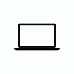 laptop icon vector