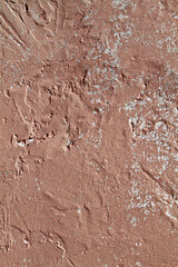 close up of a brown rough wall